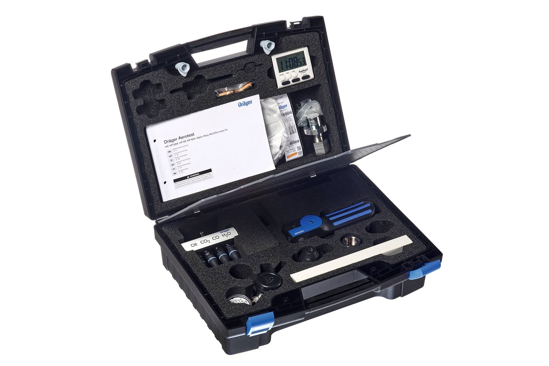 Dräger Aerotest® Navy Breathing Gas Monitoring