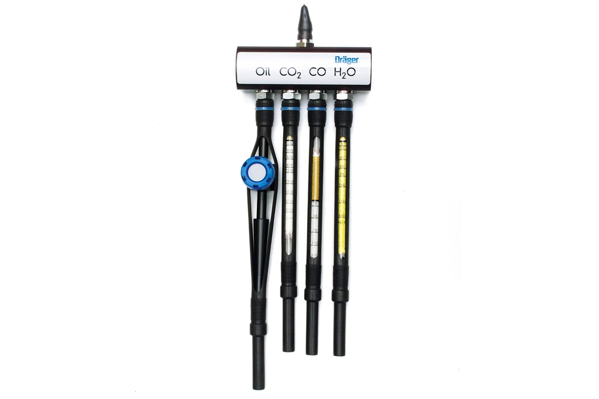 Determine the quality of respiratory air in high-pressure applications