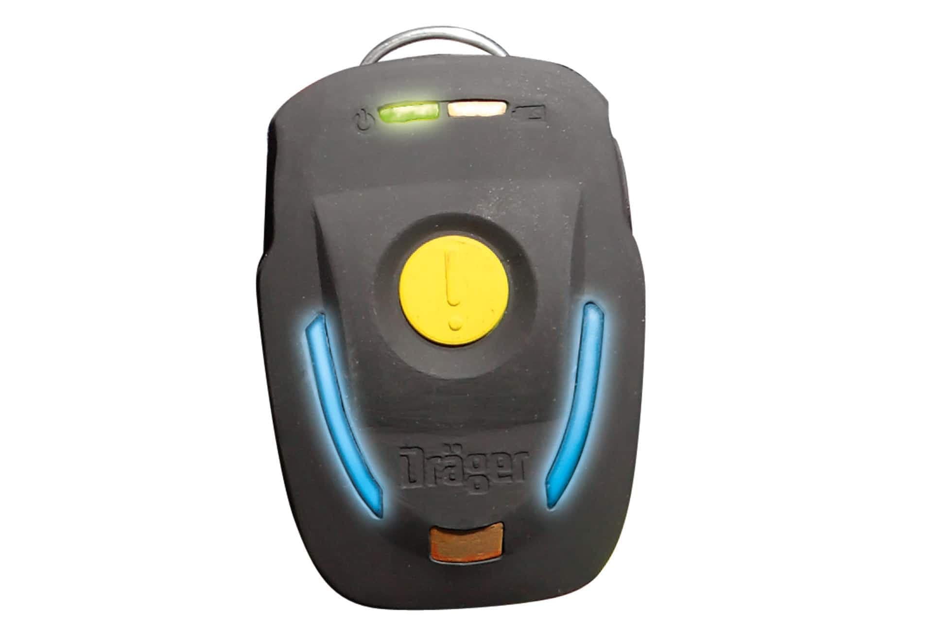 Dräger Bodyguard 1000 emits clear and distinctive signals and alarms to ensure quick and effective recognition