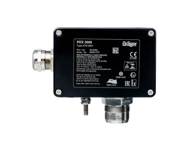Flammable Gas Detectors - Dräger PEX 3000
