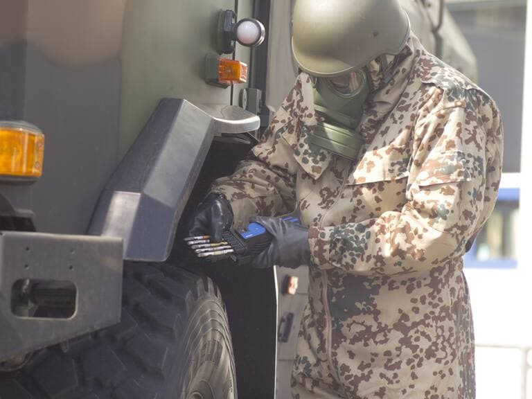 Dräger Civil Defense Set Tubes -