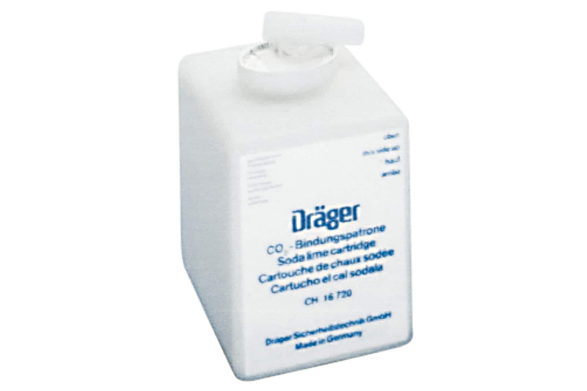 The Dräger soda lime cartridge was developed for use with Dräger carbon dioxide scrubbers, e.g. A 2000 for submarine applications.