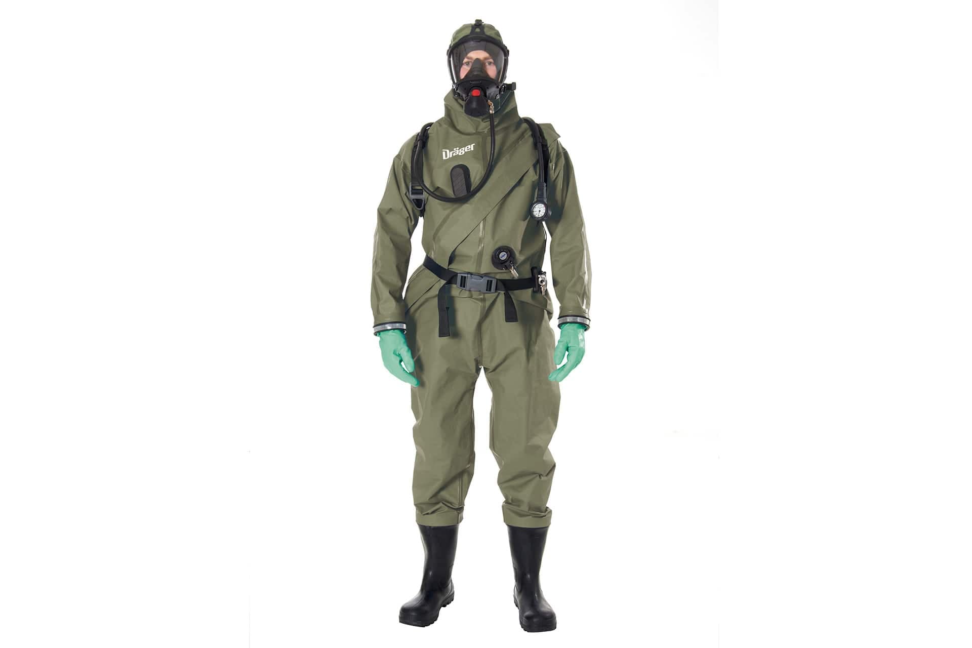 Dräger CPS 7800 olive Hazmat Suits