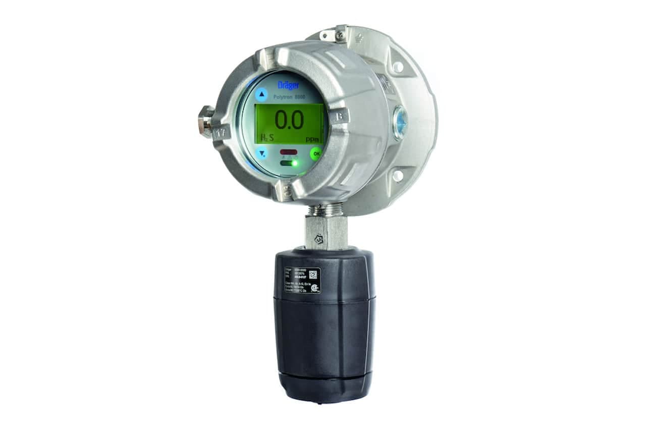 Dräger Polytron 8100 electrochemical transmitter for detection of toxic gases and oxygen