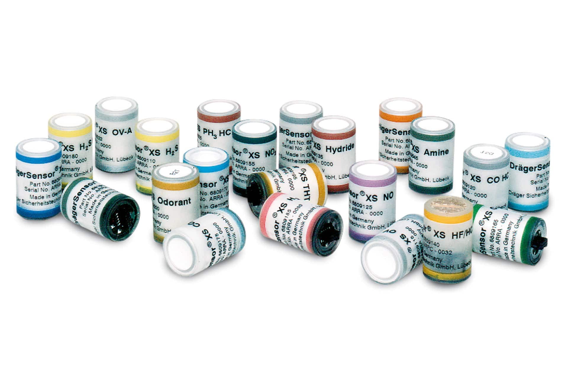 Sensor measuring range: in vol.-% and ppm