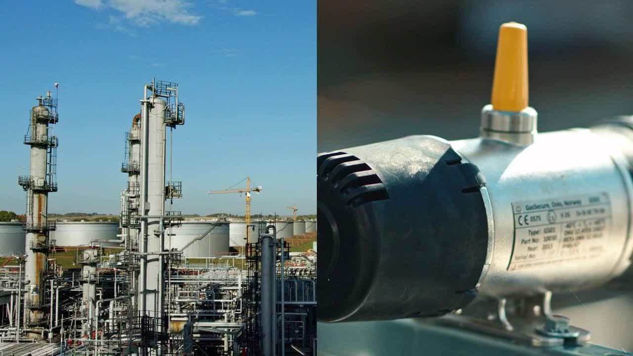 Wireless Gas Detectors in a refinery