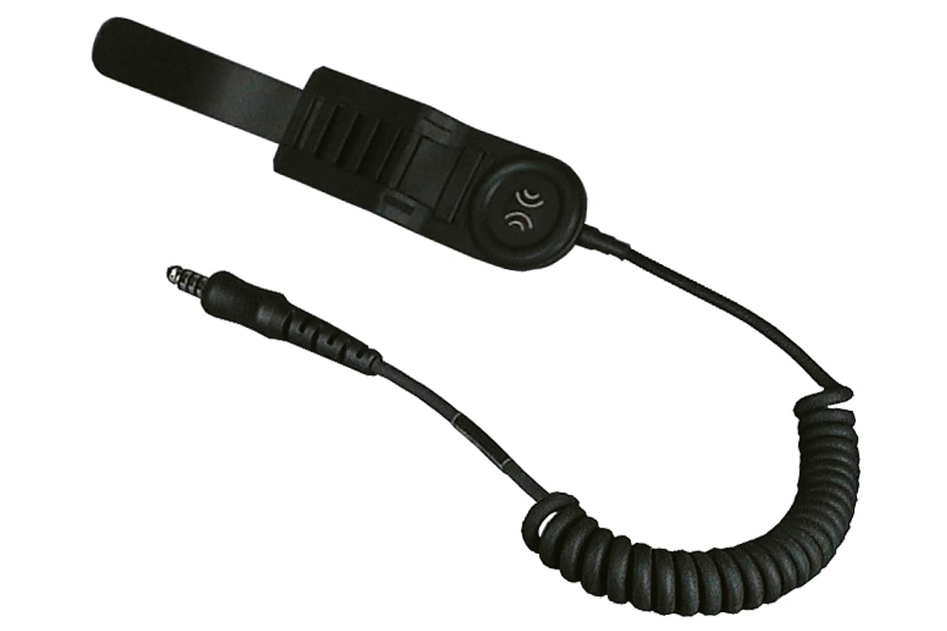 Easy to mount helmet communication unit for half-shell and full-shell helmets.