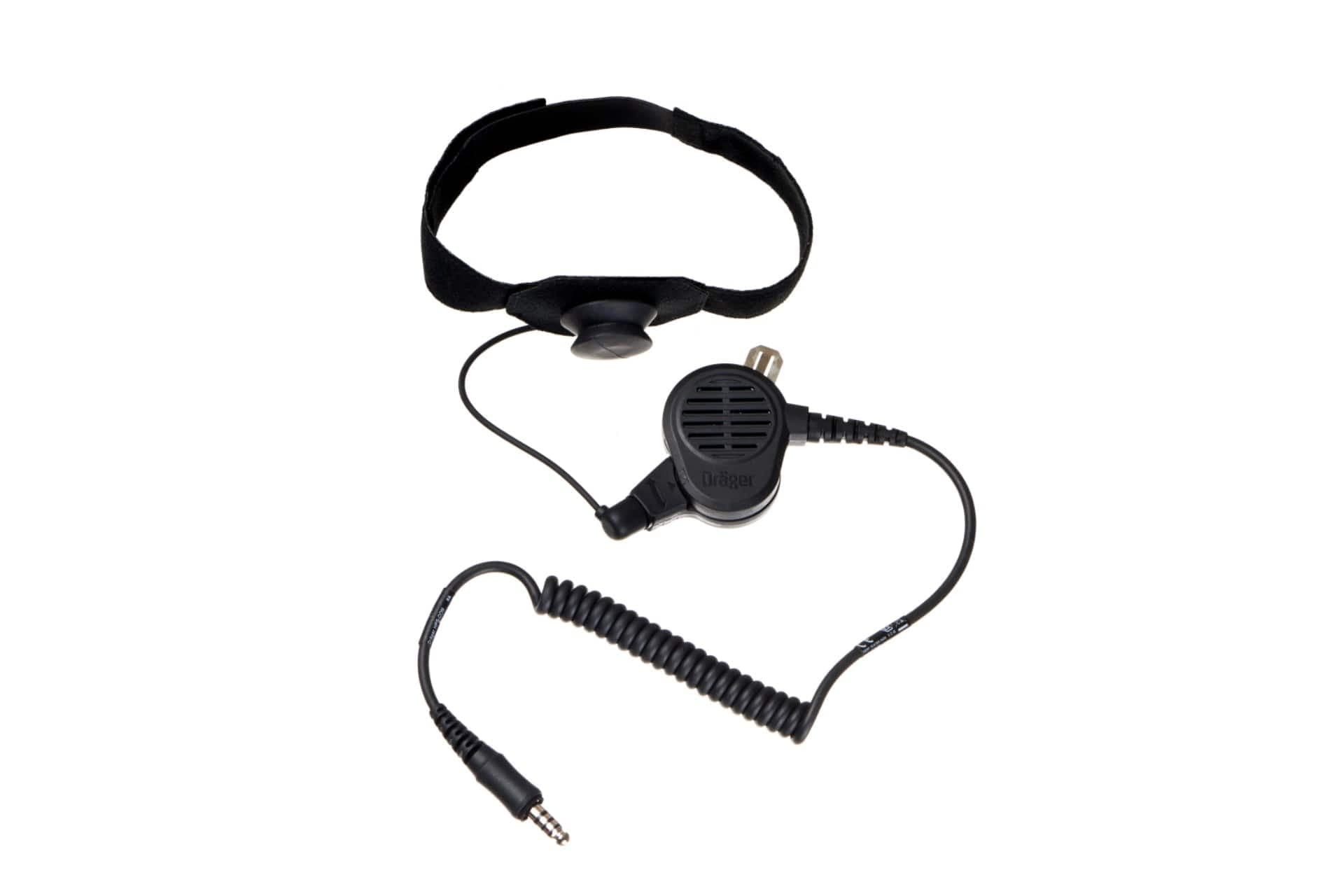 Dräger HPS-COM with throat mic