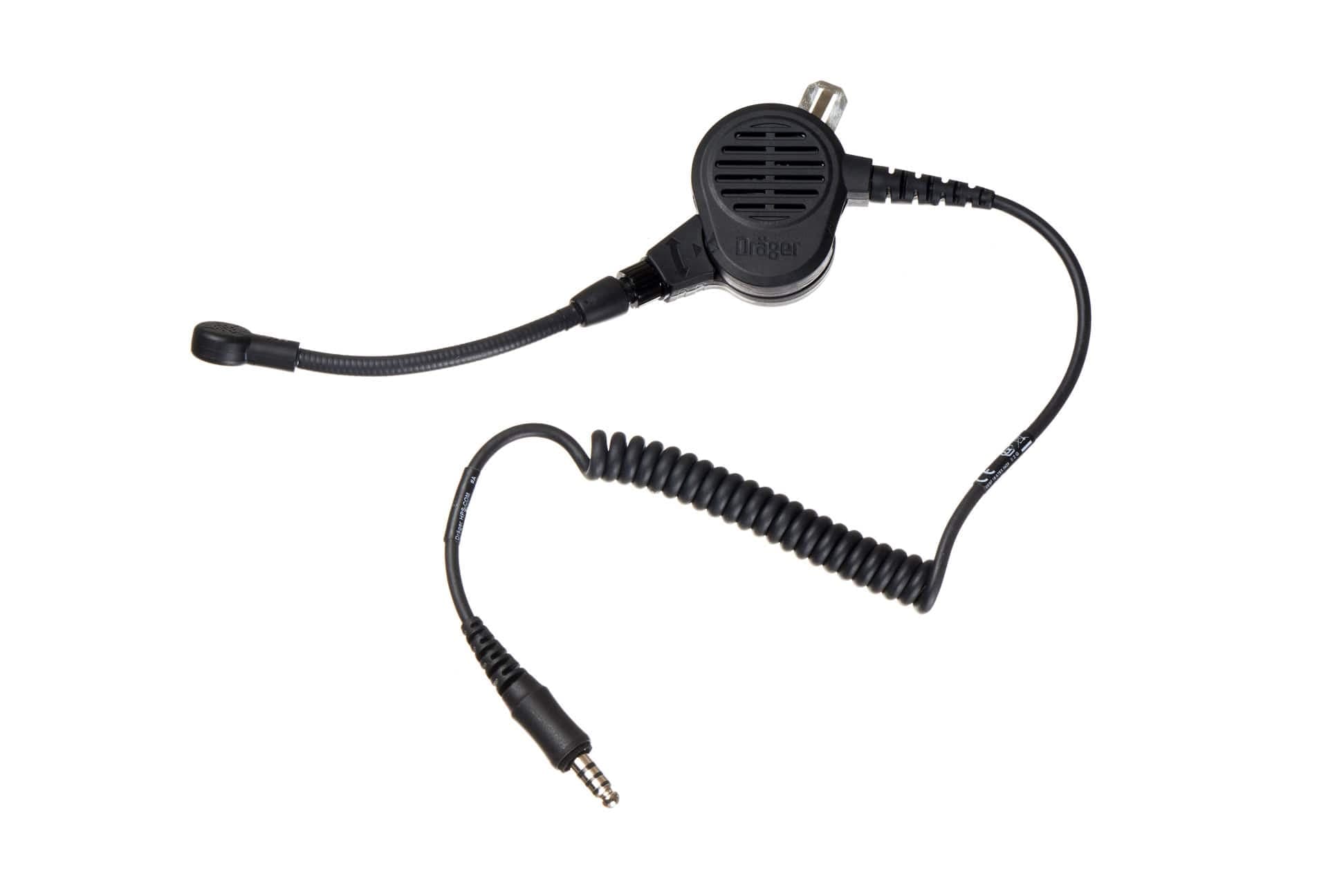 Dräger HPS-COM with Boom mic