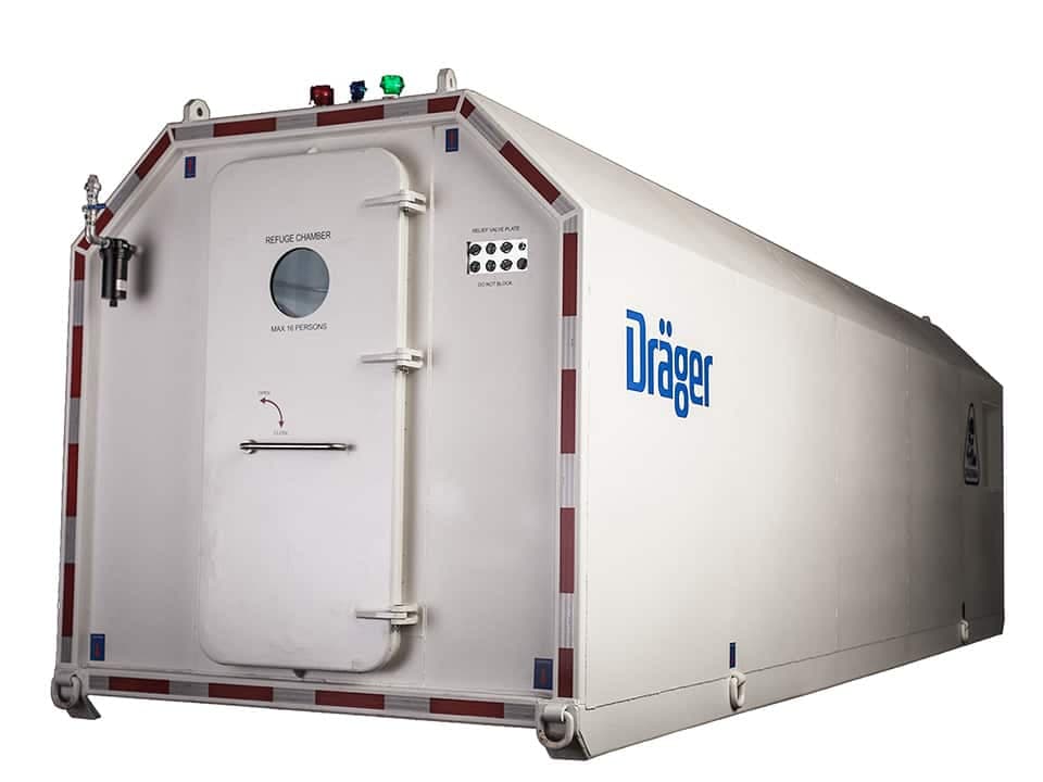 Refuge Chambers and Rooms - Dräger ERS-Chamber