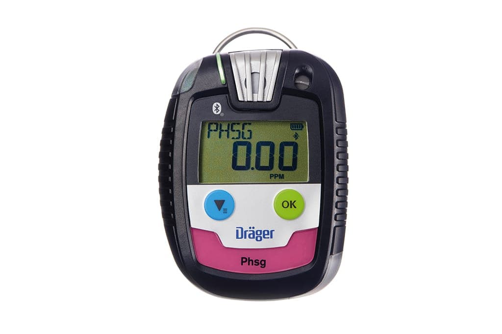 You can detect 29 different gases with this gas monitor including special gases such as phosgene.