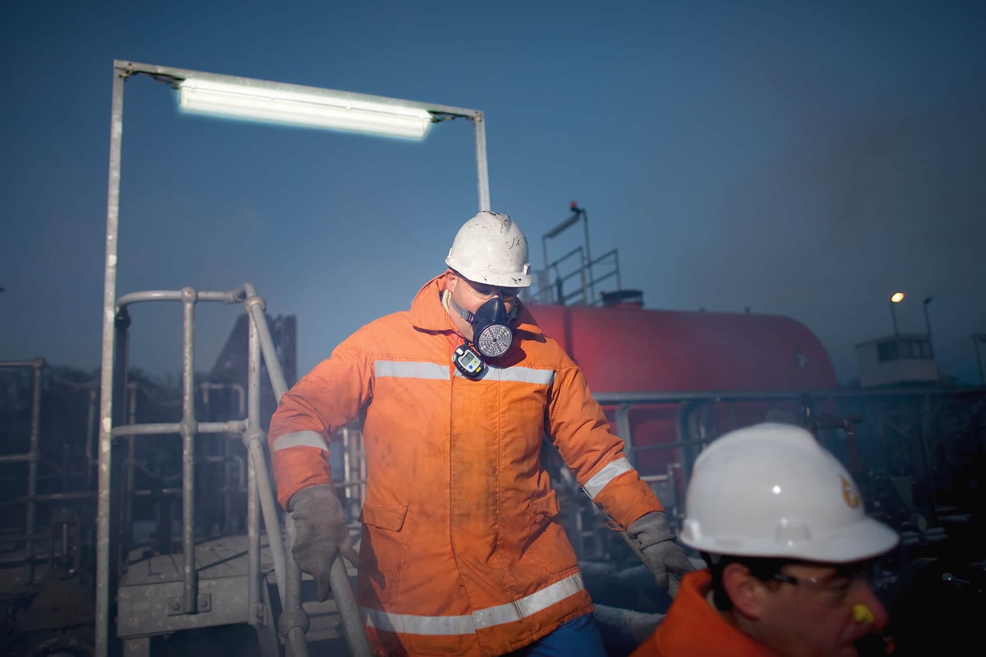 The robust case of the escape device provides stability and protection even under extreme working conditions.