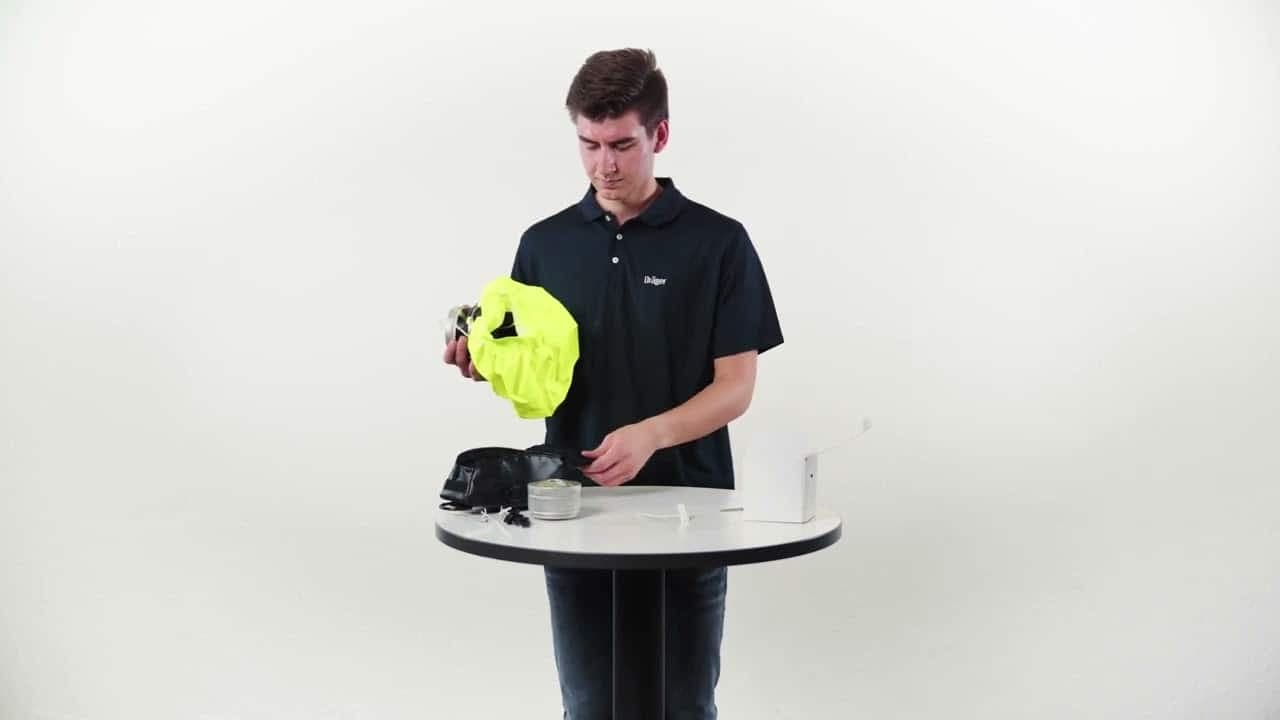 Video: Donning Instructions for Dräger PARAT® Soft Pack