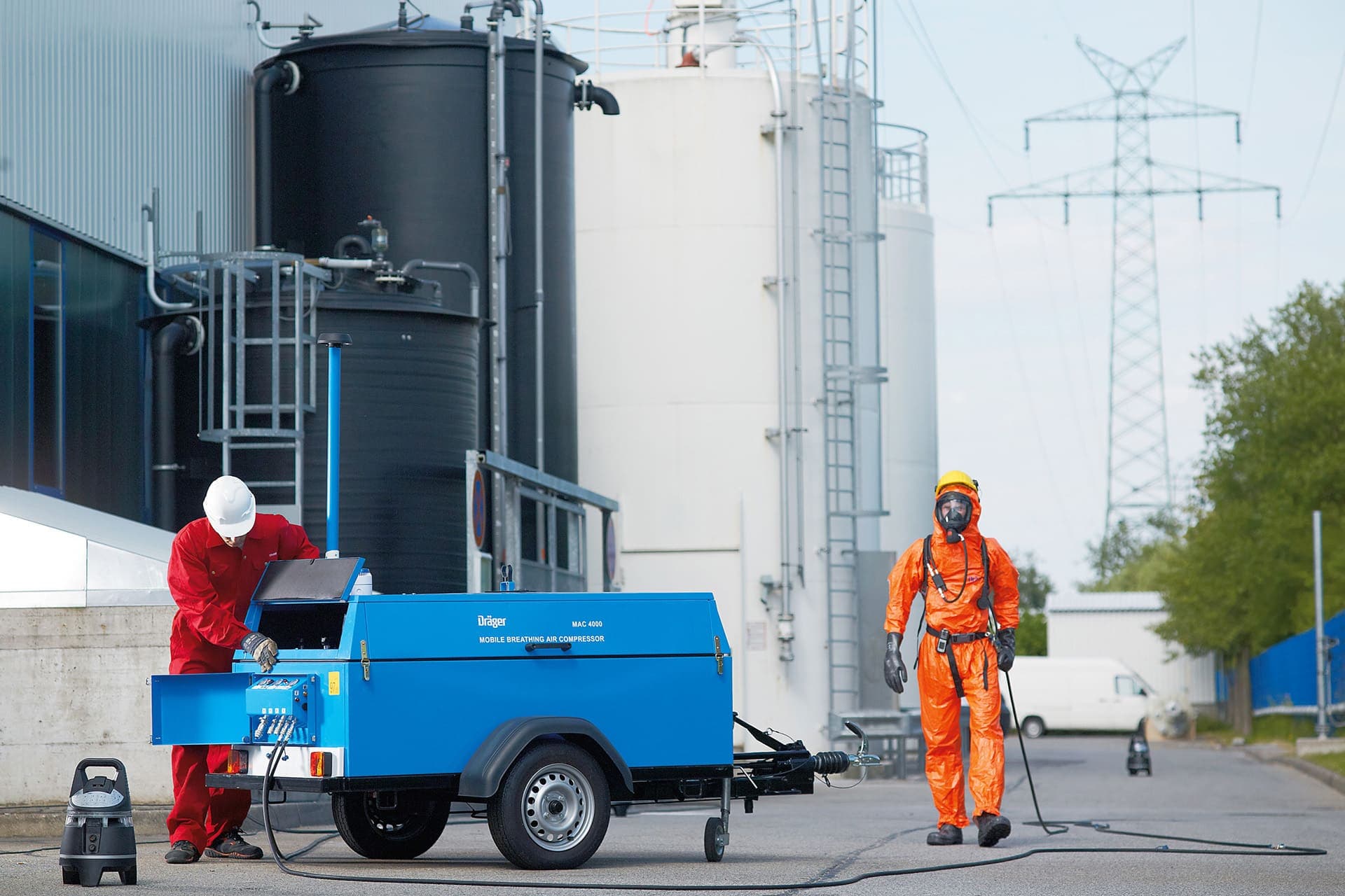 Dräger PAS MAC Series Breathing Gas Supply Modules