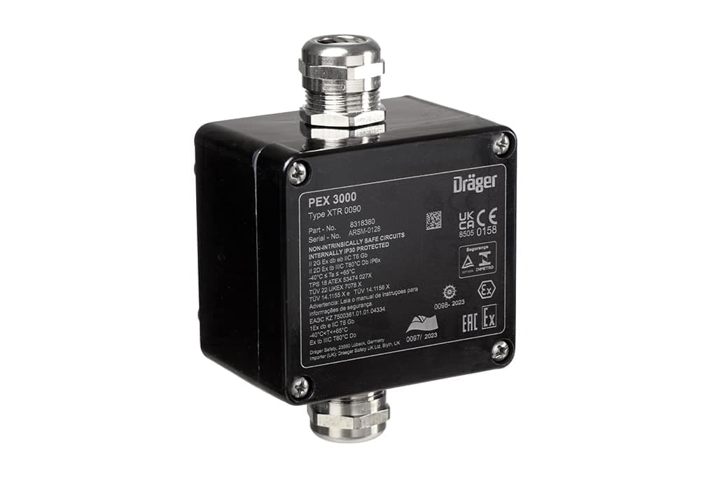 Dräger PEX 3000 catalytic bead transmitter for detection of flammable gases and vapours