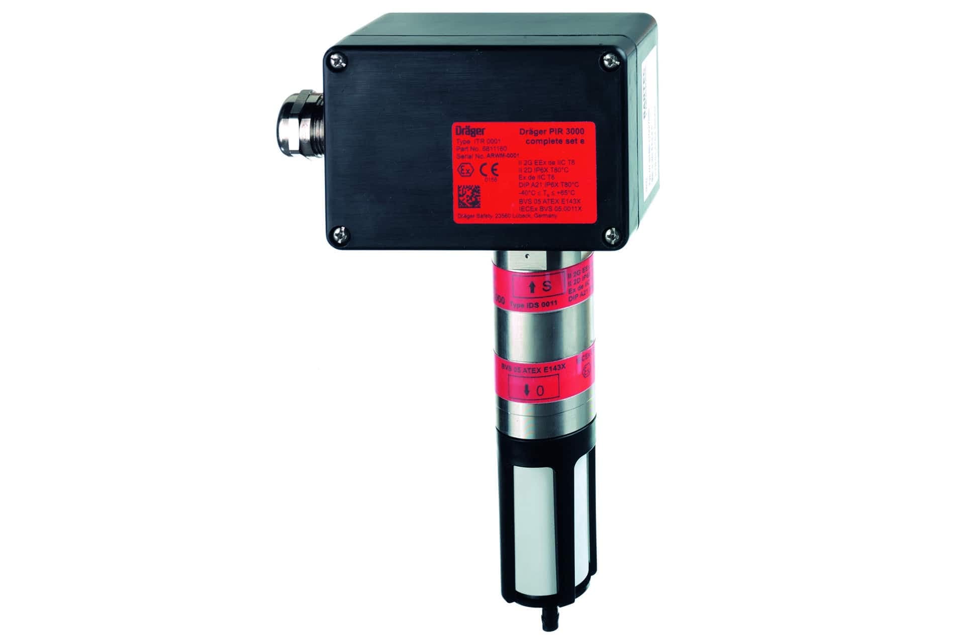Dräger PIR 3000 infrared transmitter for detection of flammable gases and vapours