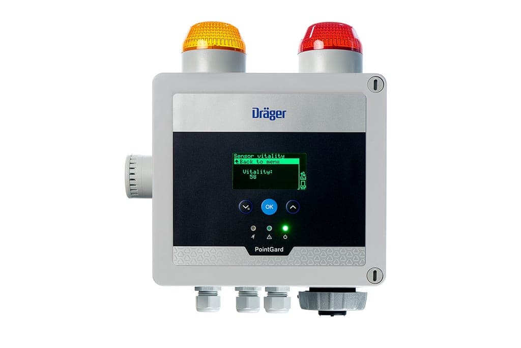 The vitality of the sensor is displayed with the help of a dongle. The vitality describes the consumption or the sensitivity of your sensor in contrast to its production value. Thus you have a good indication of the condition of your sensor and can act with foresight.