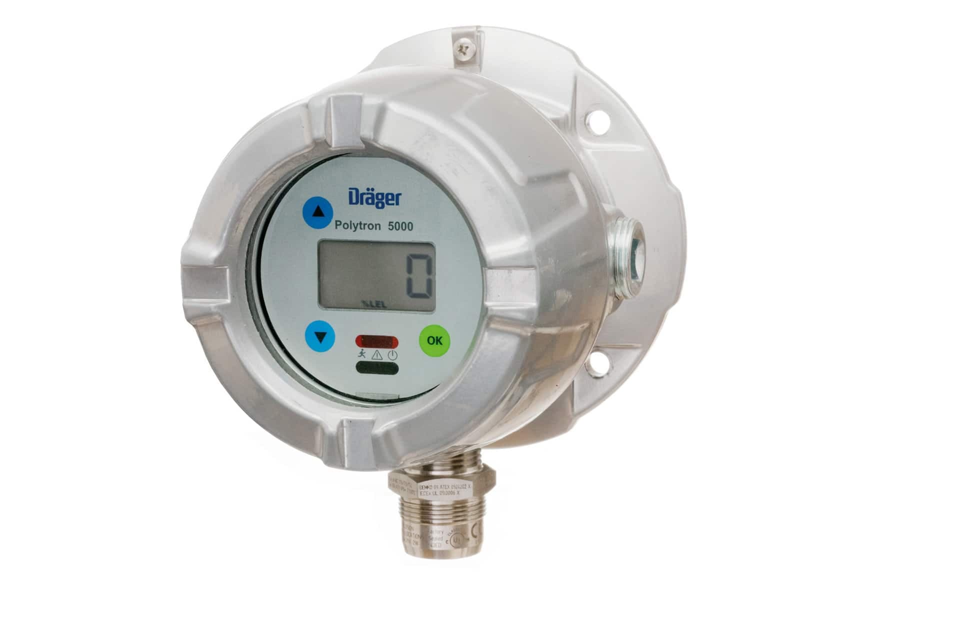 Dräger Polytron 5200 catalytic bead transmitter for detection of flammable gases and vapours