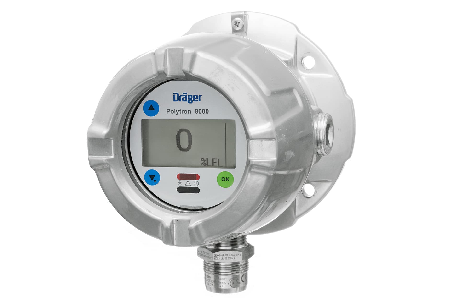 Dräger Polytron 8200 catalytic bead transmitter for detection of flammable gases and vapours