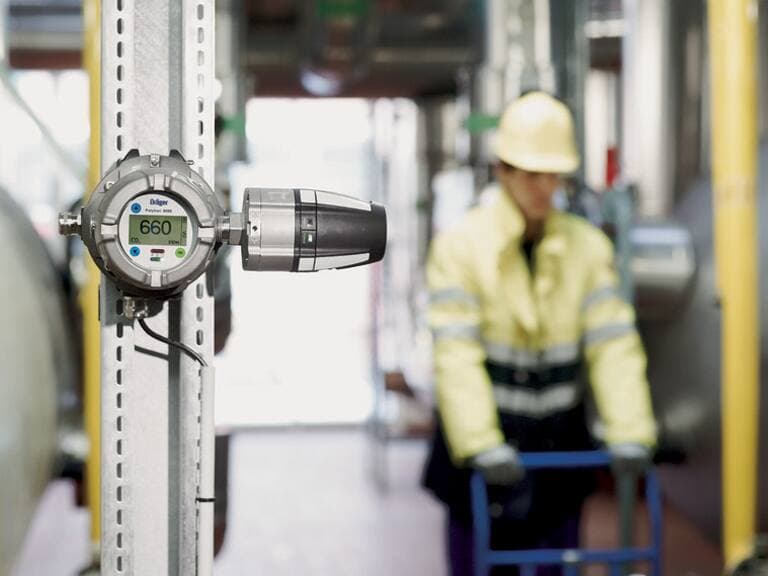 Dräger Polytron® 8720 IR Toxic Gases and Oxygen Detectors -