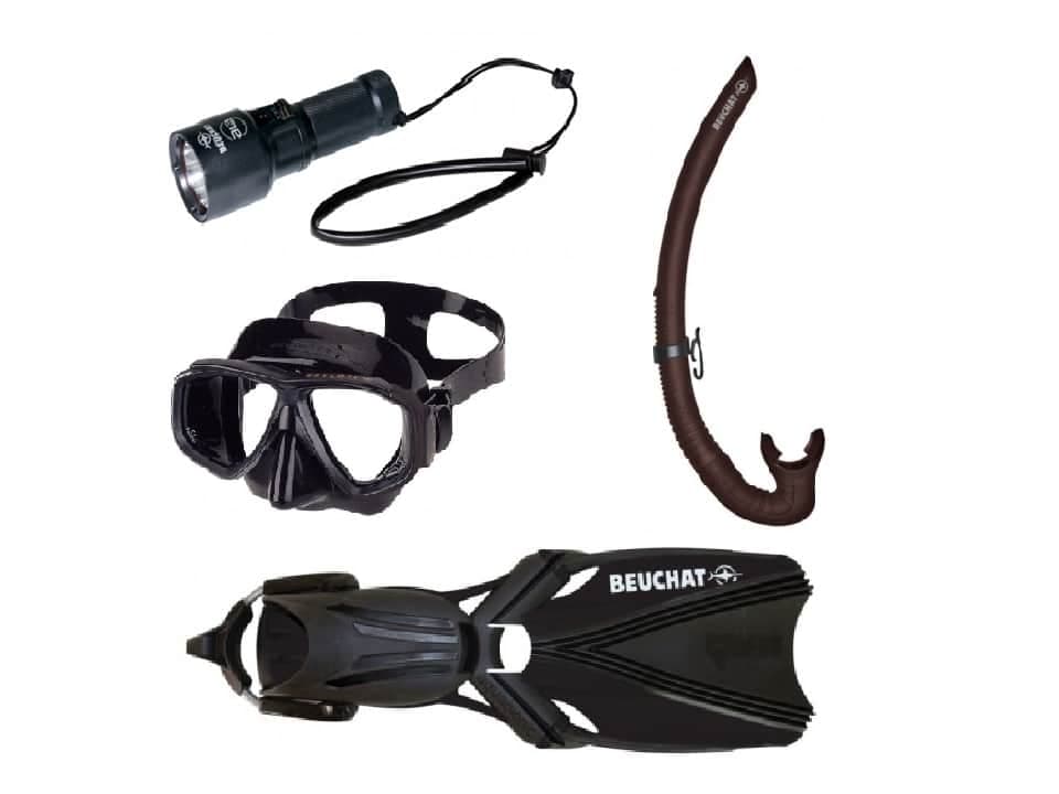 More diving equipment