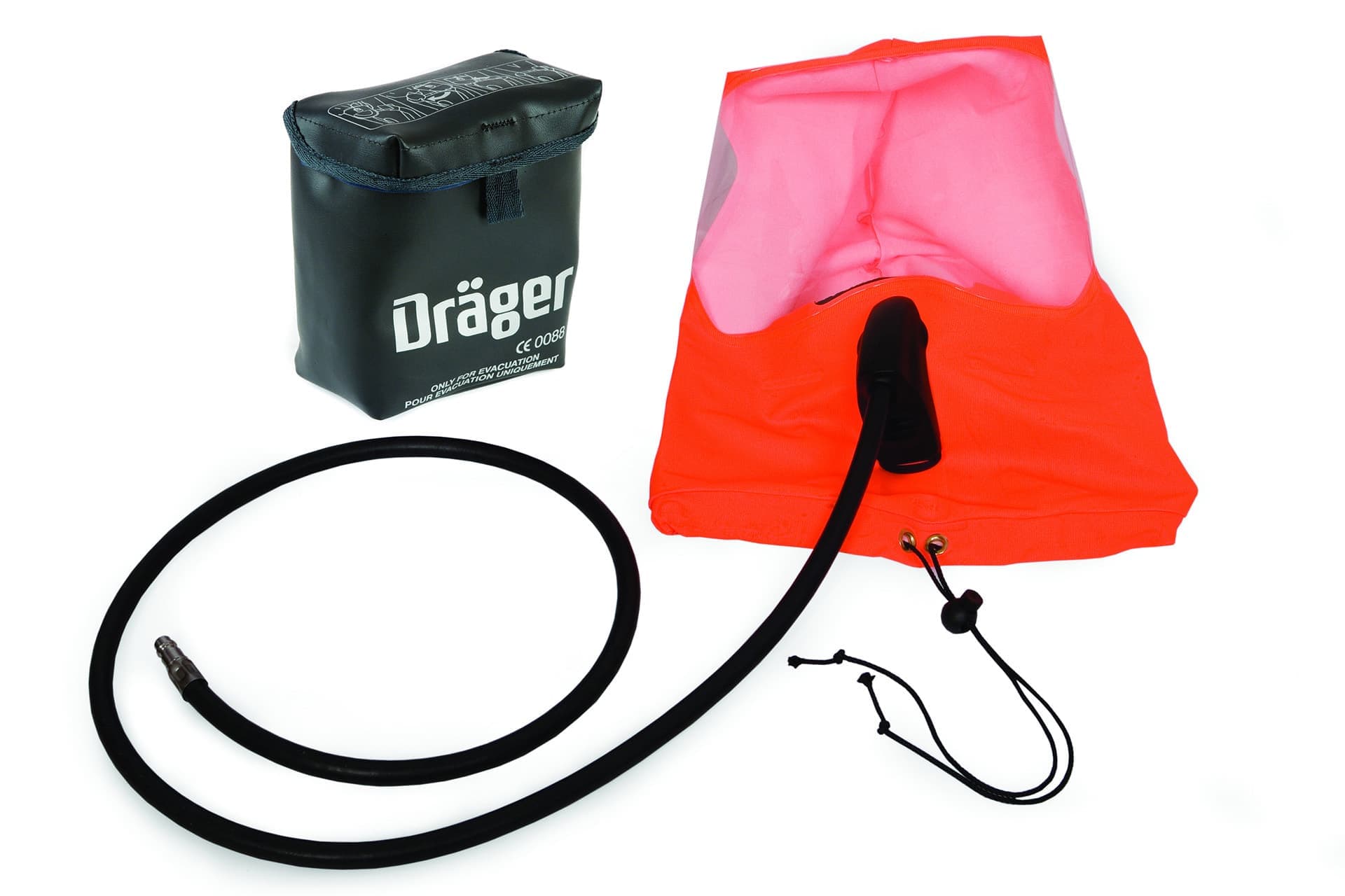 The Rescue Hood is used to rescue people from endangered areas.