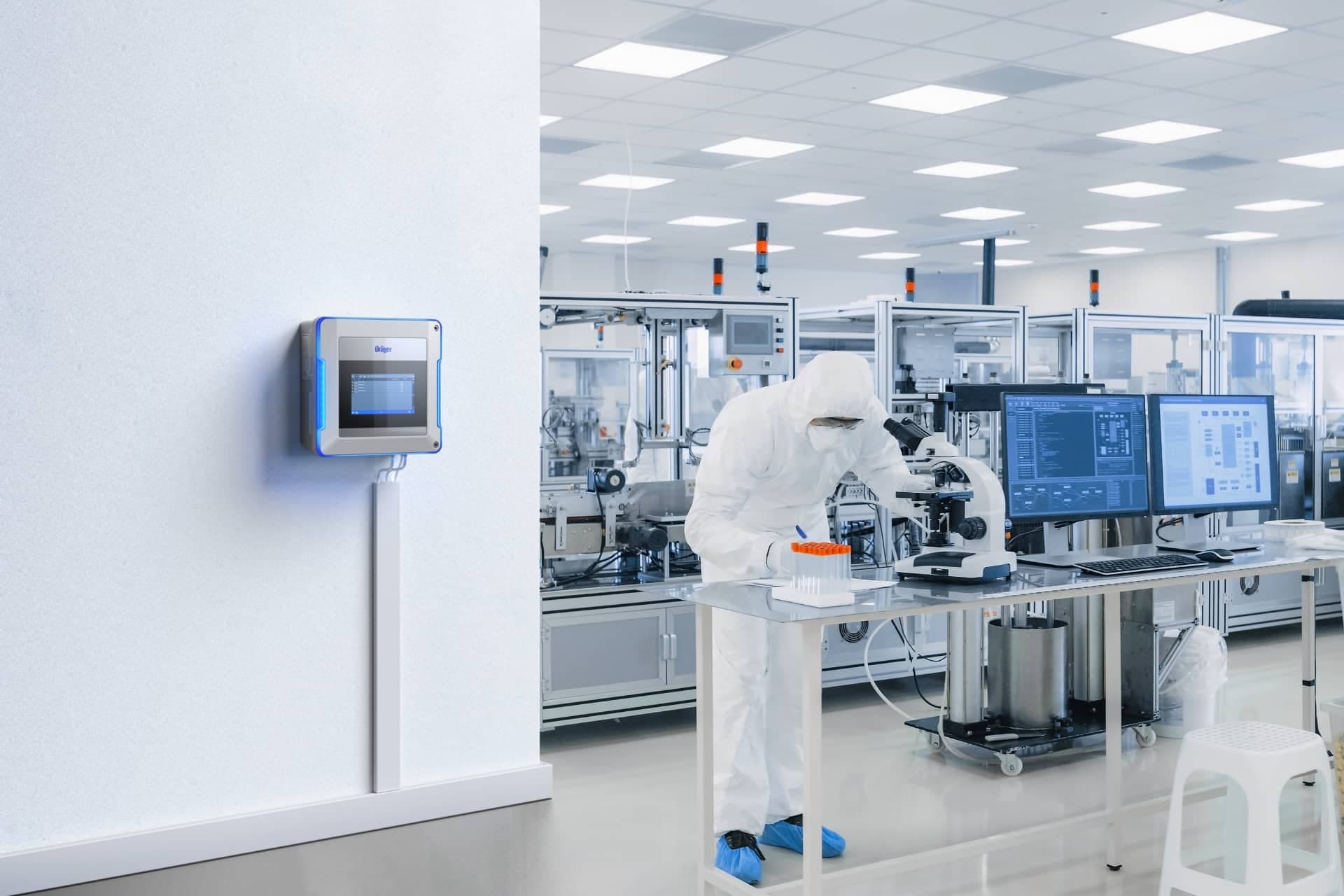 Dräger REGARD® 3000 in the lab