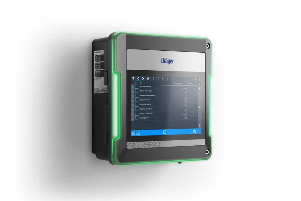 Dräger REGARD 3000 plus in normal operation, optionally in green