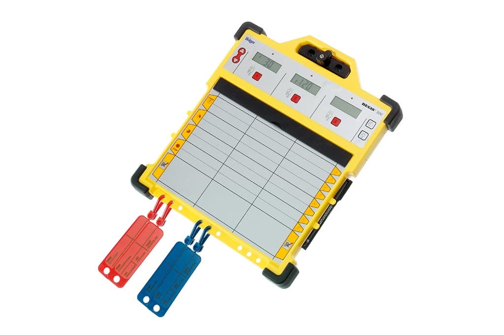 Dräger REGIS 300 - Hands-free monitoring of respiratory protection of emergency and rescue teams