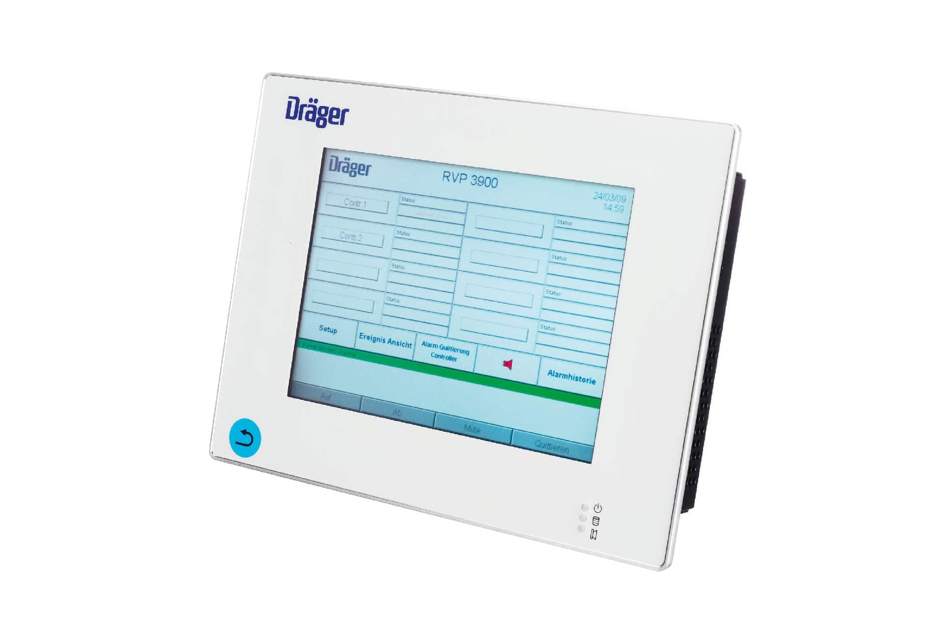Dräger RVP 3900 visualisation panel for REGARD 3900
