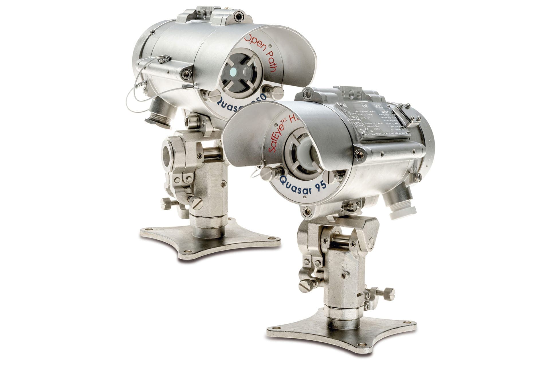 The highly specialised open-path UV gas detection systems Quasar SafEye™ 950 and 960 provide reliable gas leak monitoring.