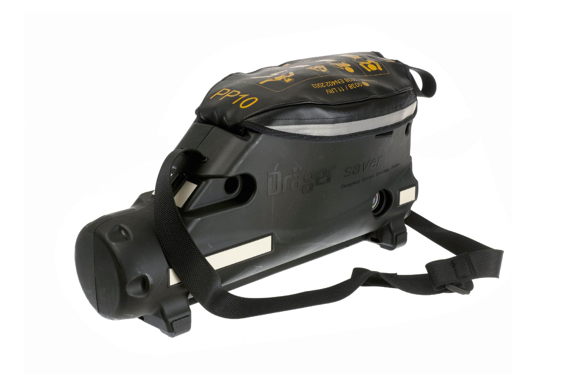 The black anti-static hard cases is highly visible thanks to reflective stripes and photoluminescent panels, even under low lighting conditions.