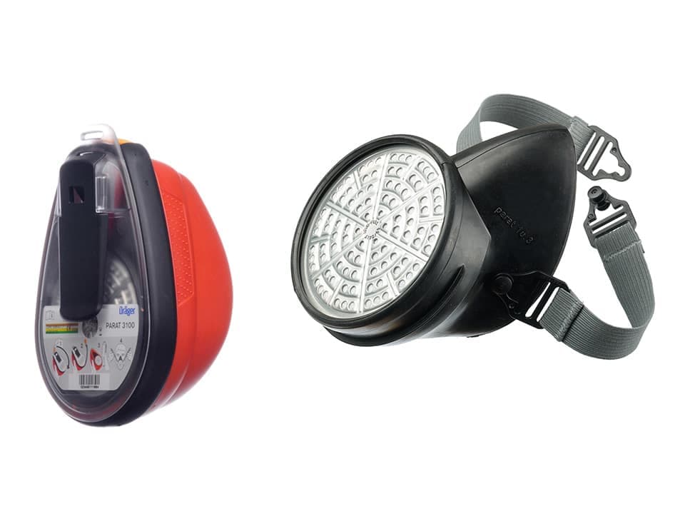 Escape and Respirator Hoods - Dräger PARAT 3100