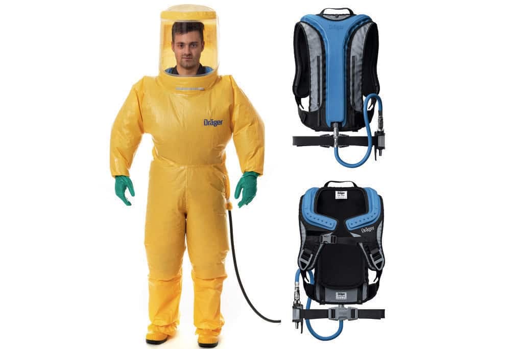 SPC 4700 with CVA 0700 Hazmat Suits