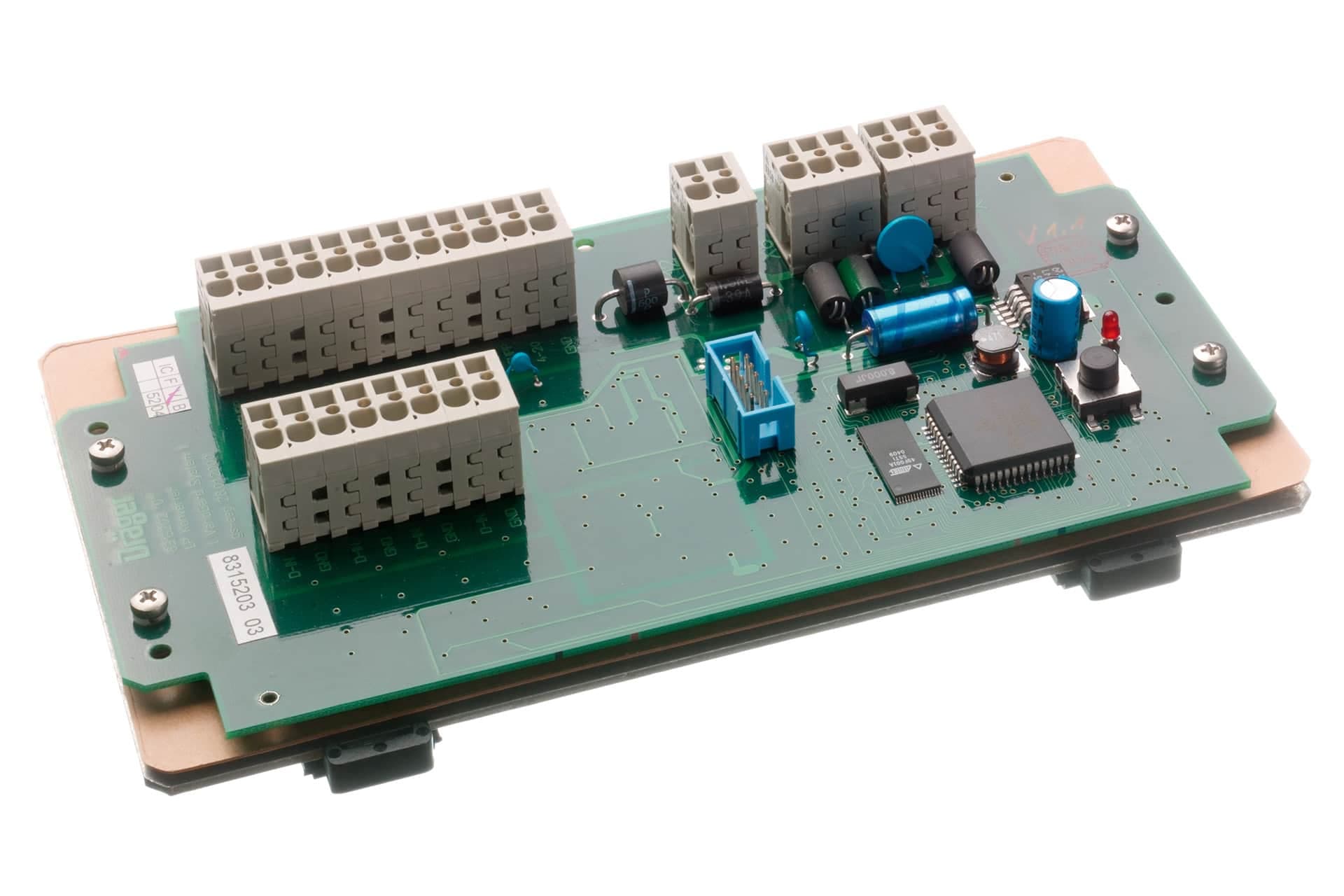 Converter module gas warning system