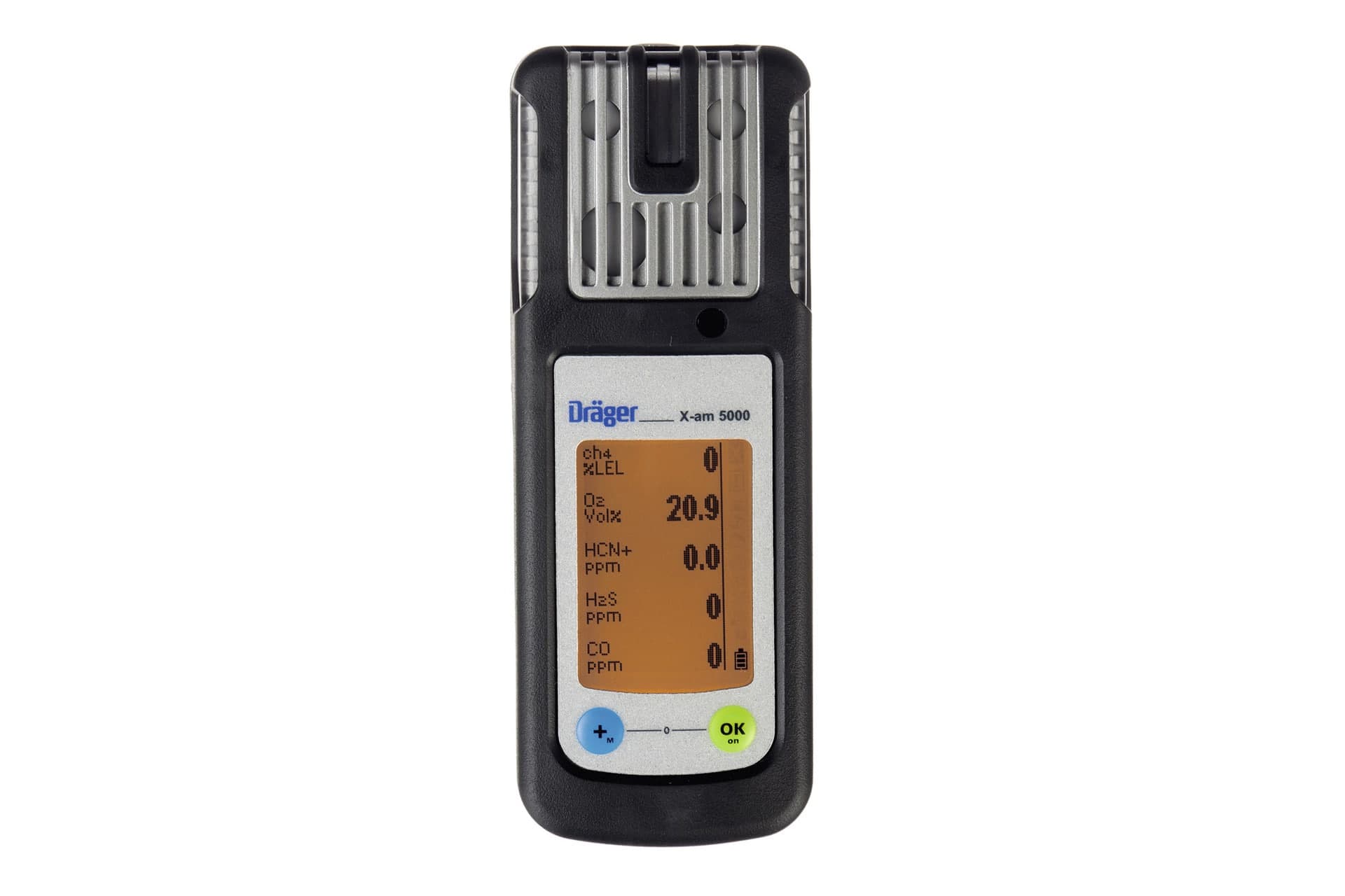 With the multi-gas monitor you can detect flammable and toxic gases and organic vapours as well as oxygen and harmful concentrations.
