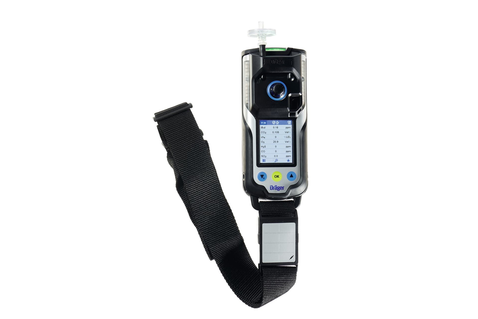 With a sturdy shoulder strap you can comfortably carry the X-am 8000.