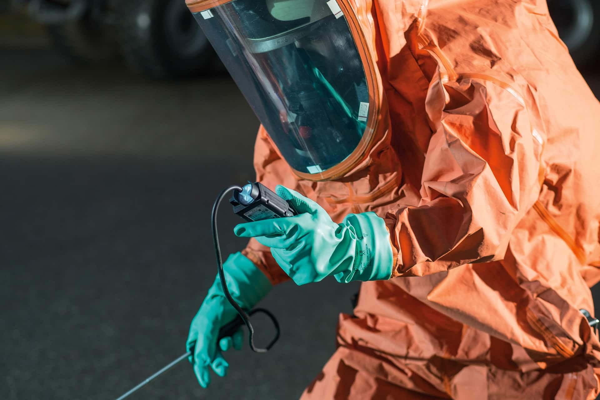 The use of the pump in combination with a X-am device ensures you of consistently precise measuring results.