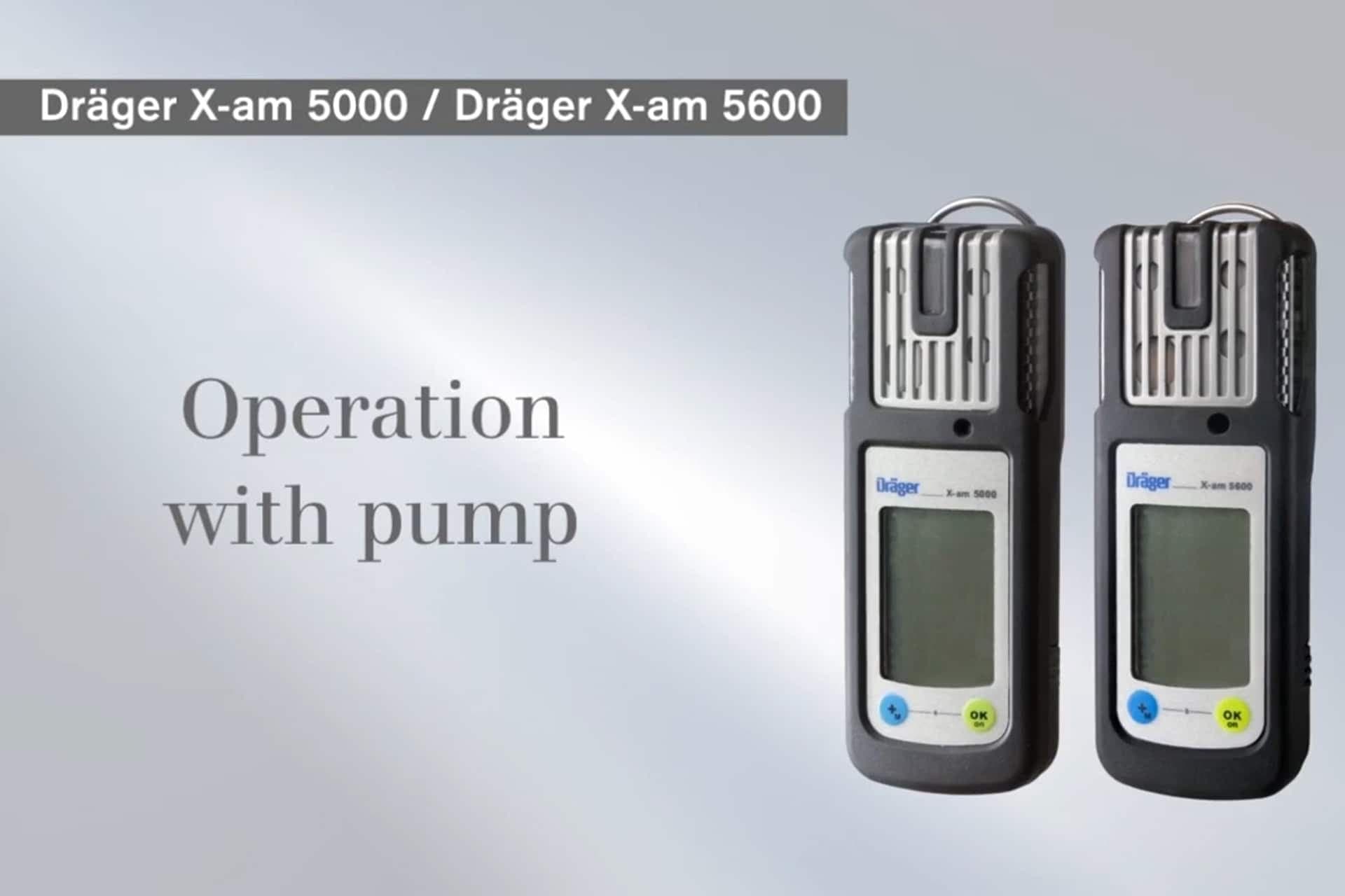 Dräger X-am® Pump Multi Gas Detectors
