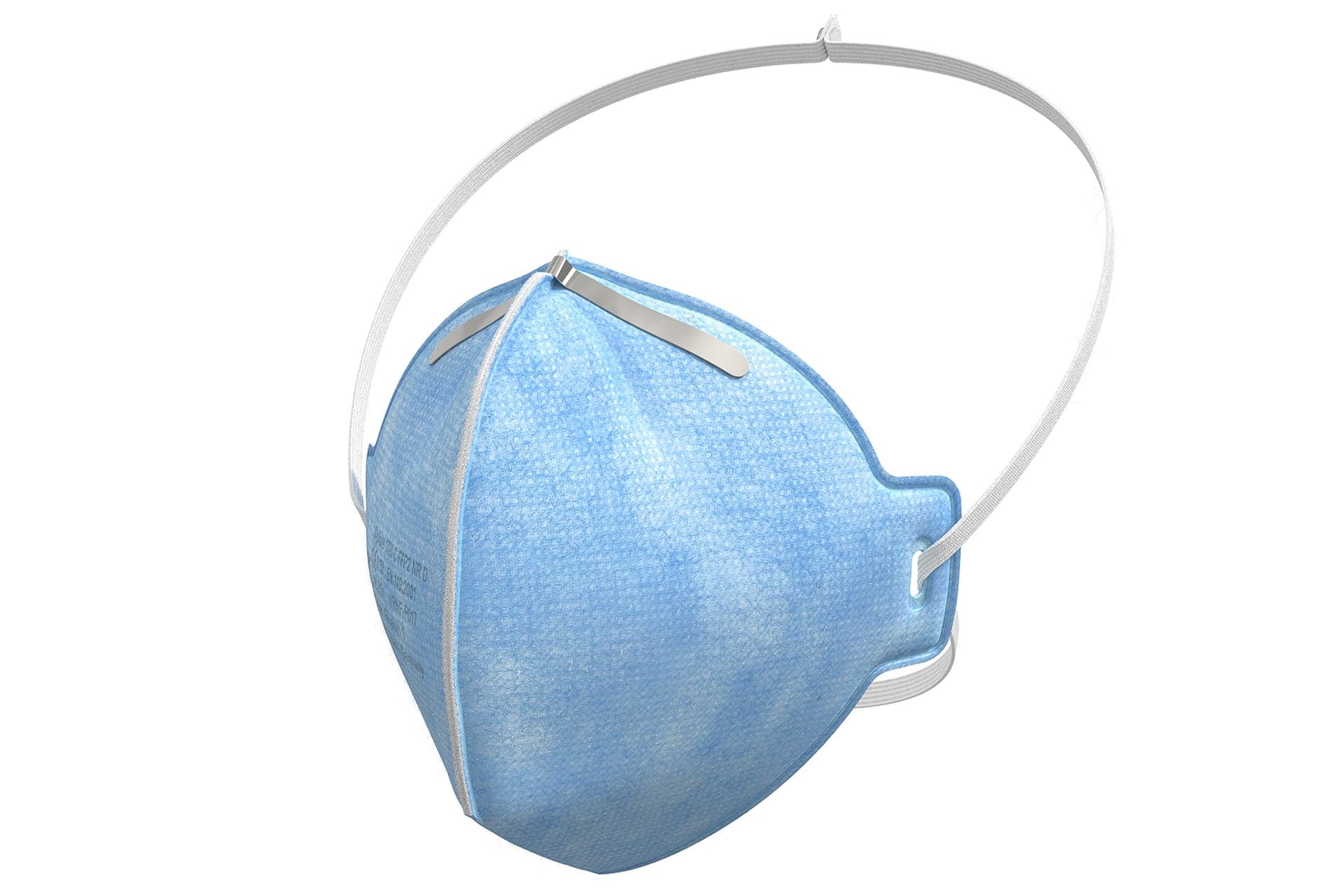 The foldable dust mask X-plore 1700 protects against harmful particles and can be carried in your pocket or around your neck when not in use.