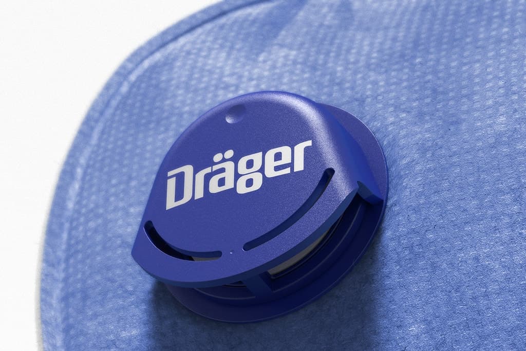 The particle filtering face piece protects against fine dust as well as solid and liquid particles.