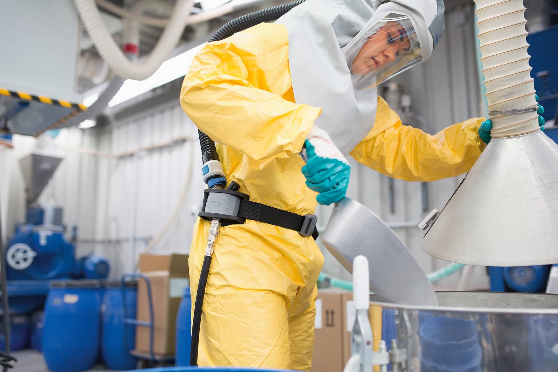 Dräger X-plore 8000 Hoods Headpieces for PAPR and Airline