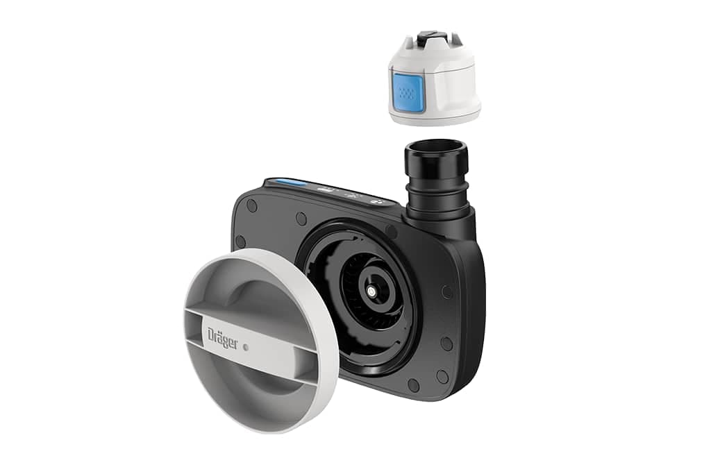 For particularly sensitive applications, the X-plore 8300 can be machine-cleaned with two washing plugs for the blower inlet and hose connection, achieving the required IP67 rating.