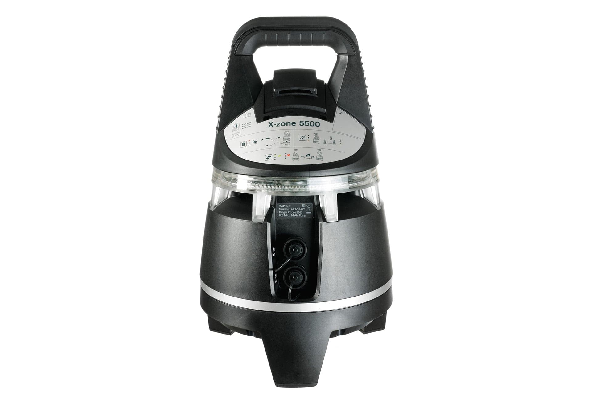 With the 360°alarm signalization, the acoustic and optical alarm can be recognized from all sides.