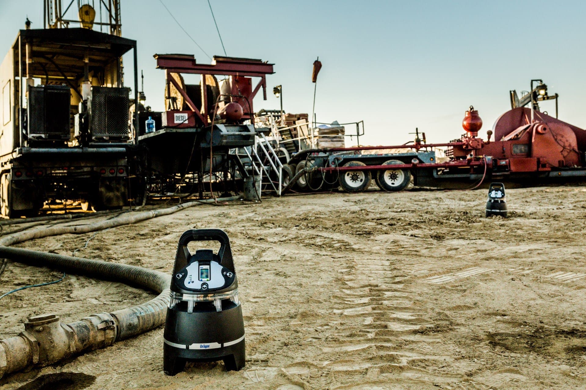 Monitoring of the working area